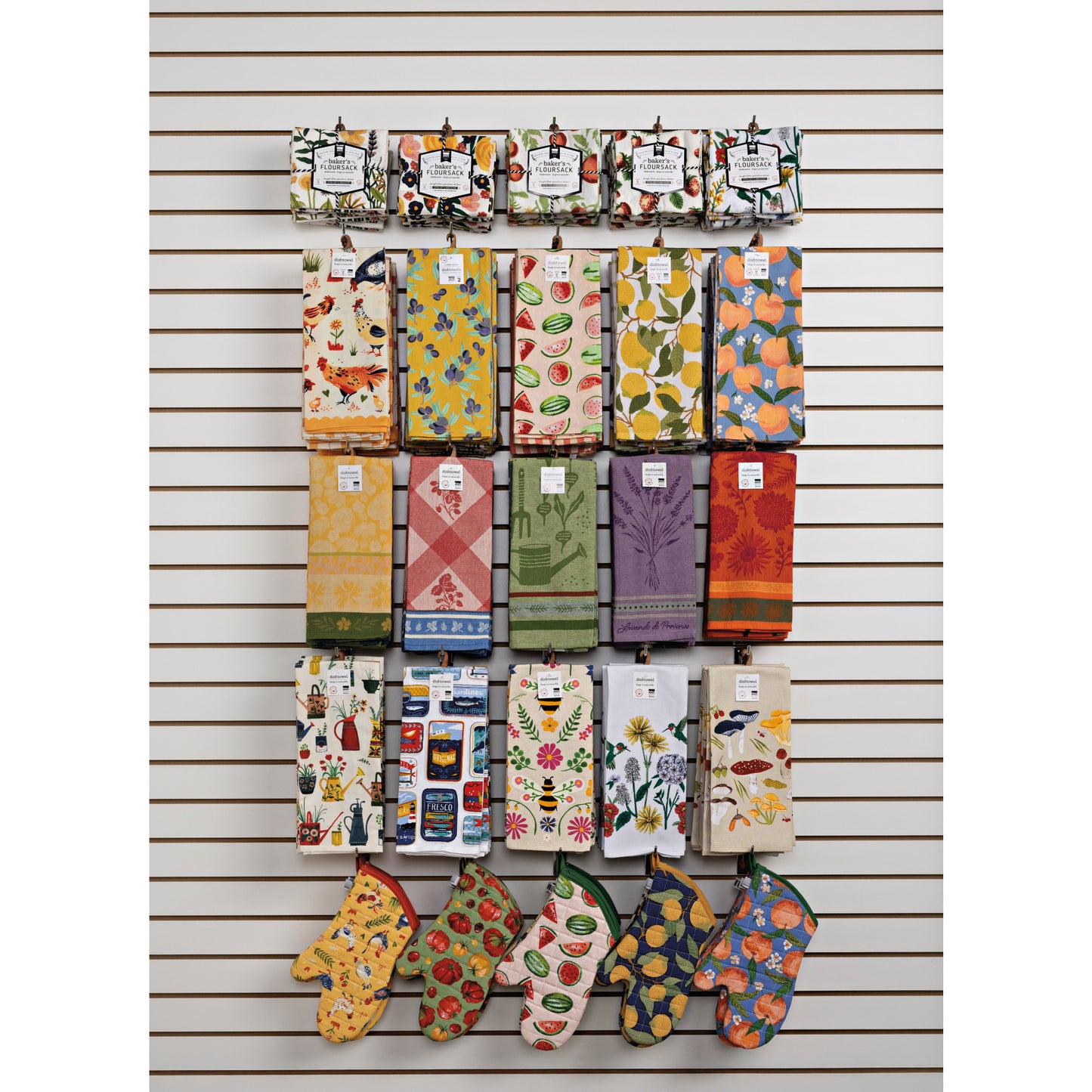 Bee Garden Dishtowel