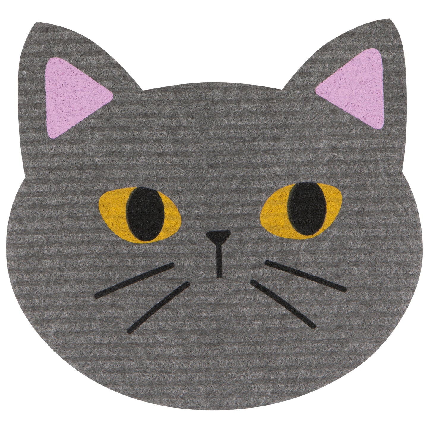 Shaped Cat Swedish Dishcloth