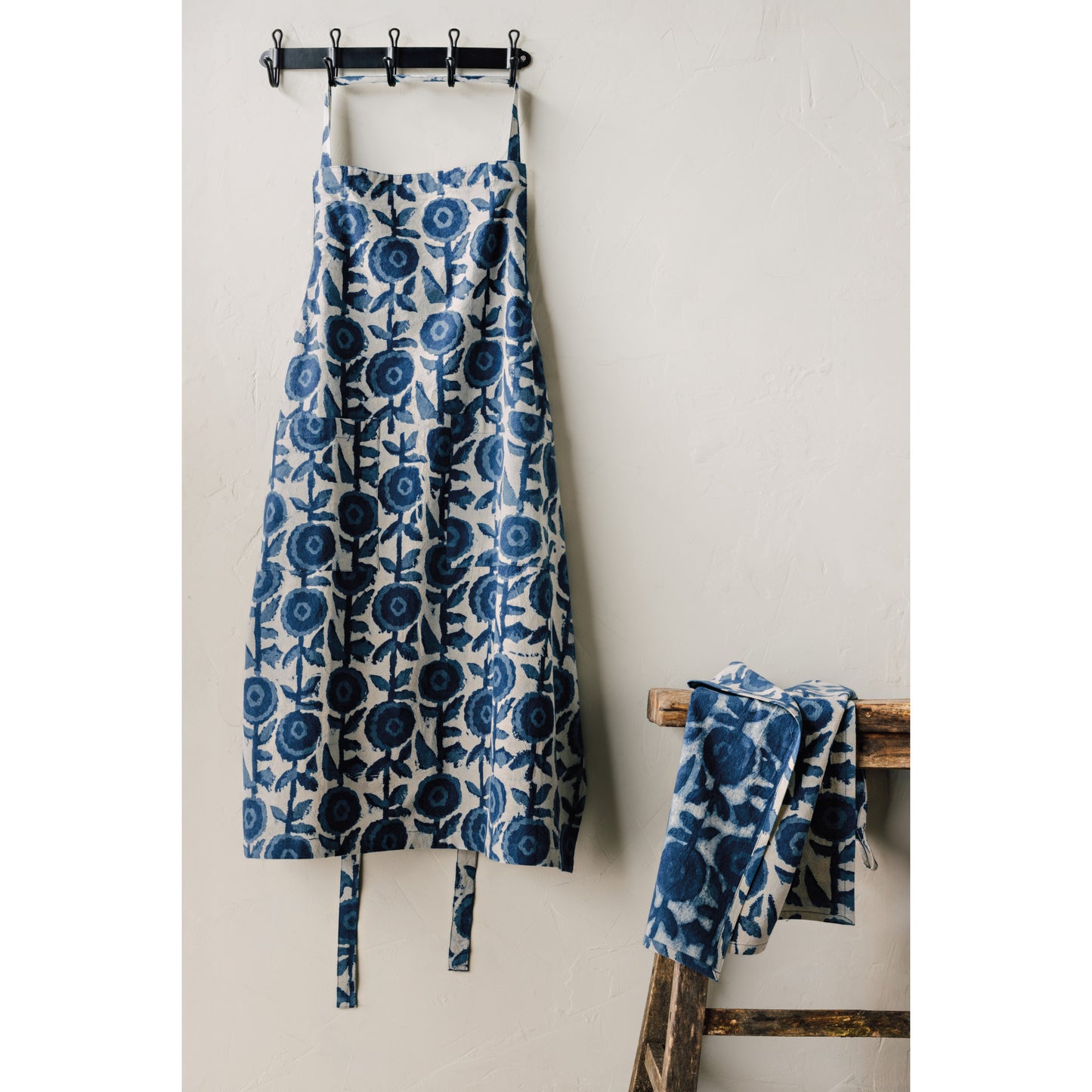 Gilia Block Print Apron