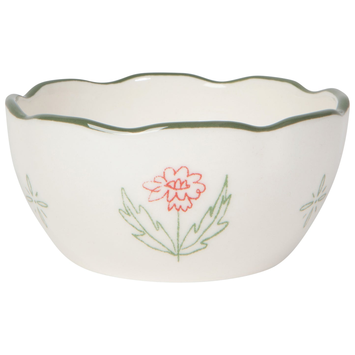 Camellia Stoneware Nesting Bowls Set of 4 Assorted