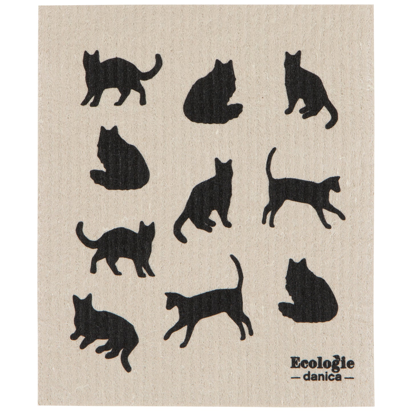 Cat Collective Swedish Dishcloth
