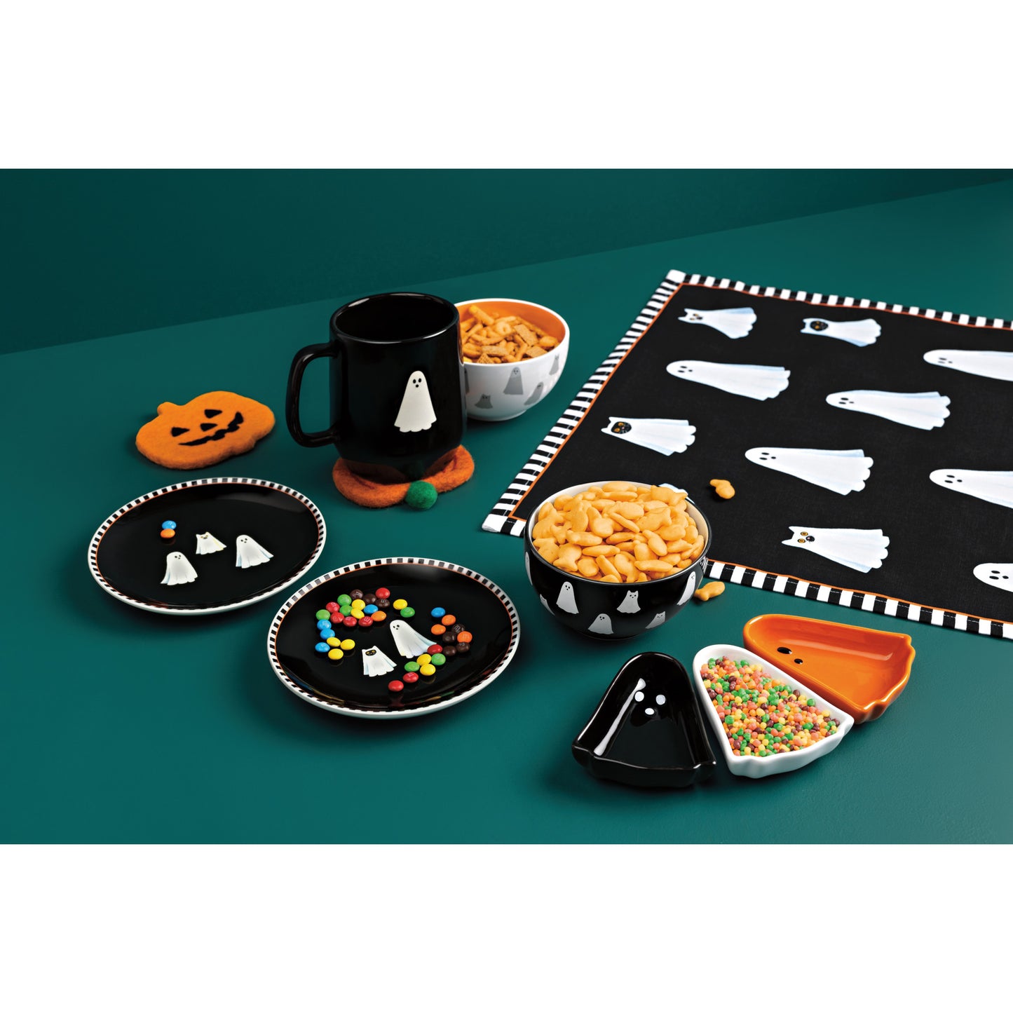 Kindred Spirits Halloween Dishtowel
