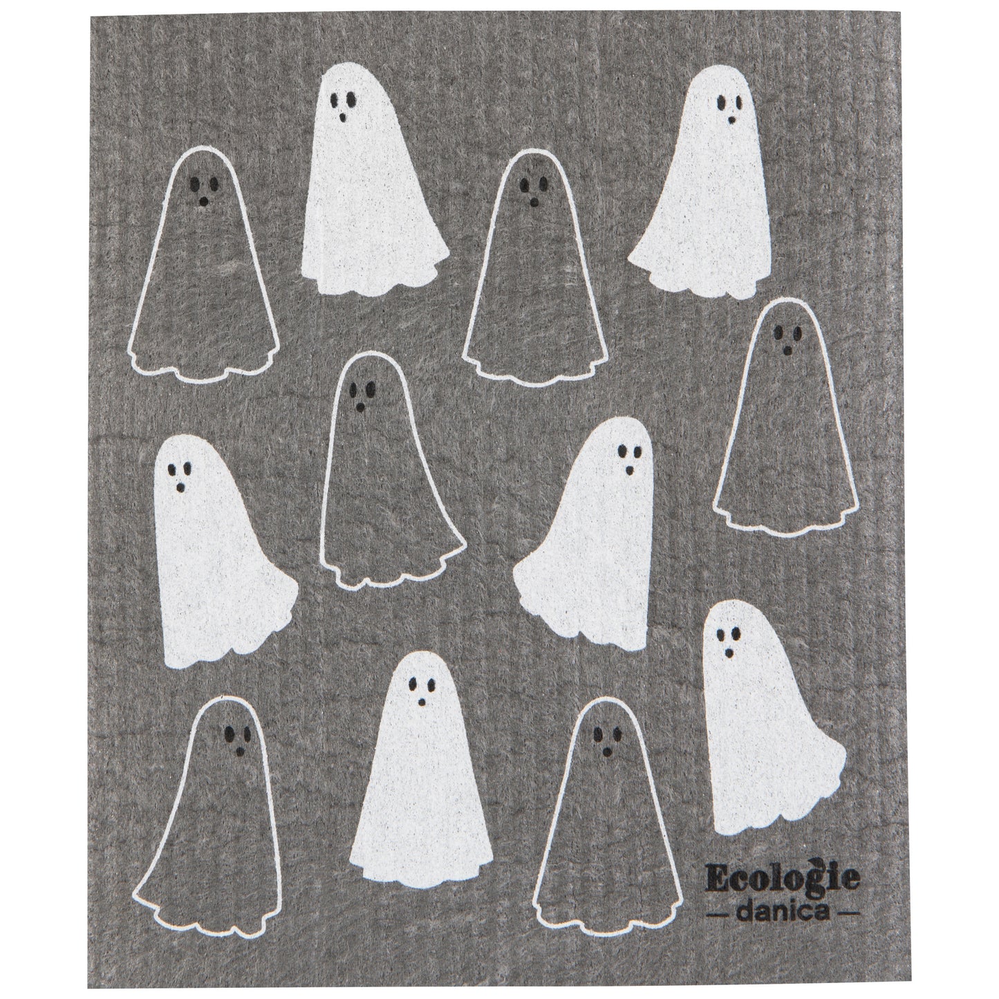 Kindred Spirits Halloween Swedish Dishcloth