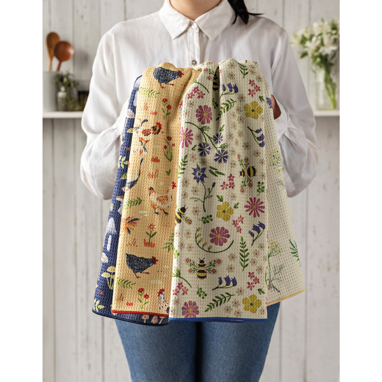 Free Range Recycled Microfibre Dishtowel