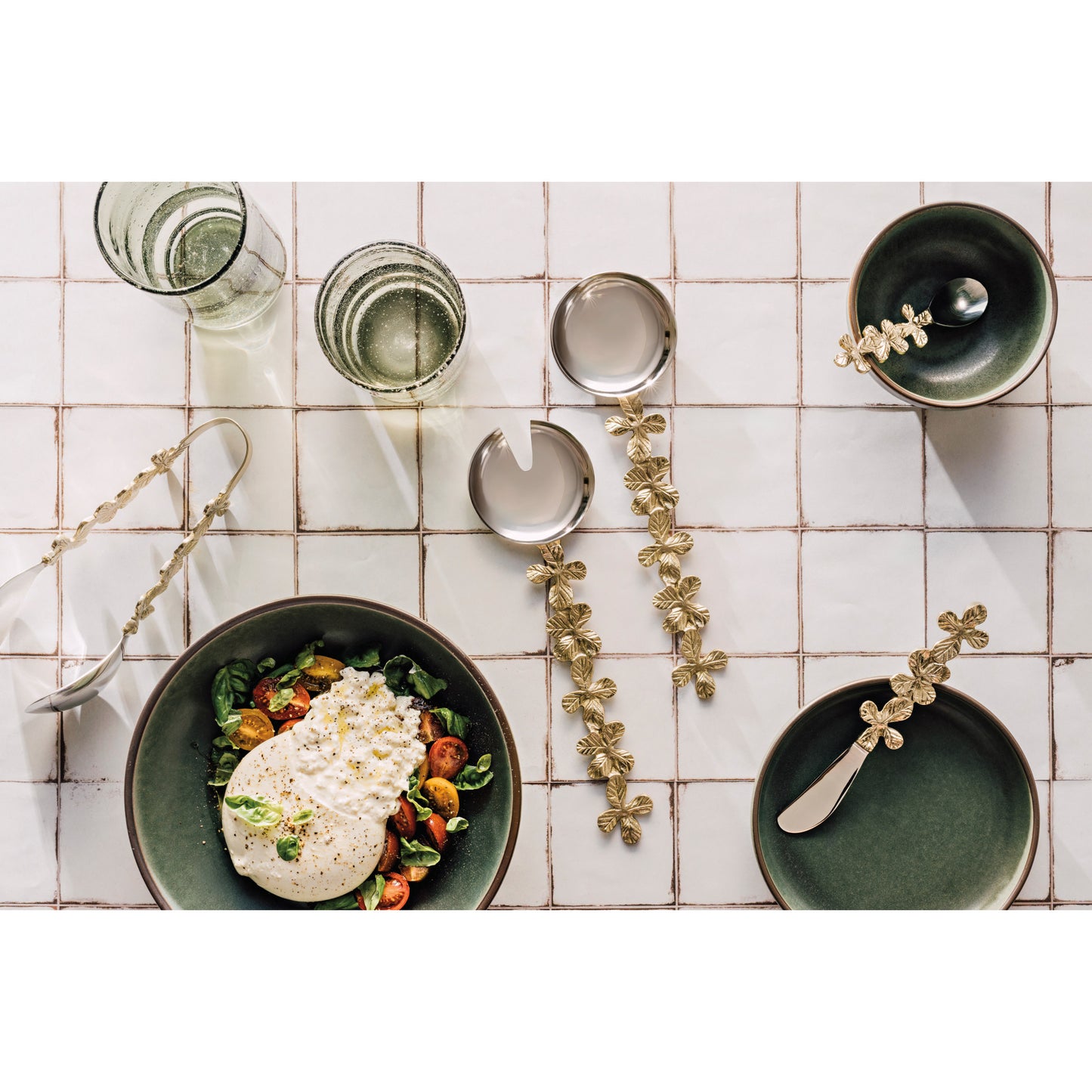 Clover Cheese Knives Set of 3