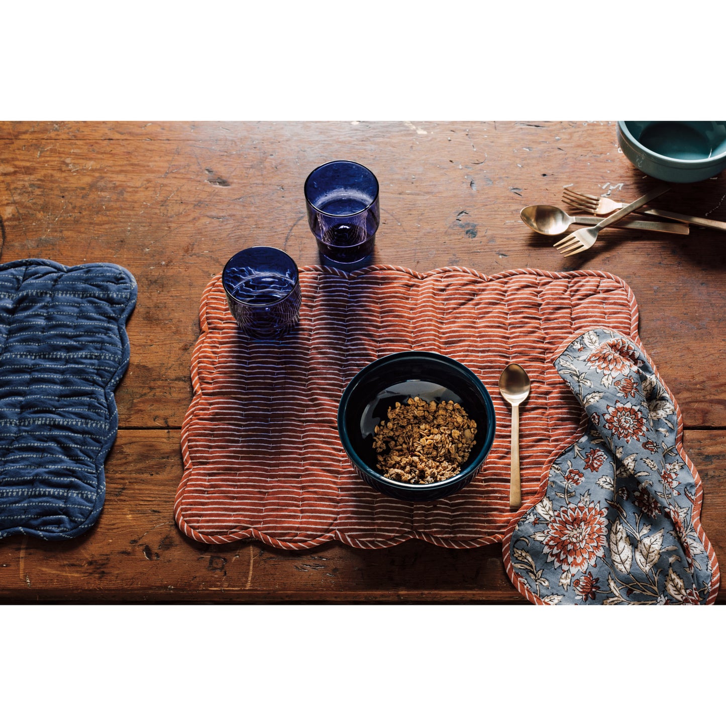 Stackable Drinking Glass 13 oz - Cobalt