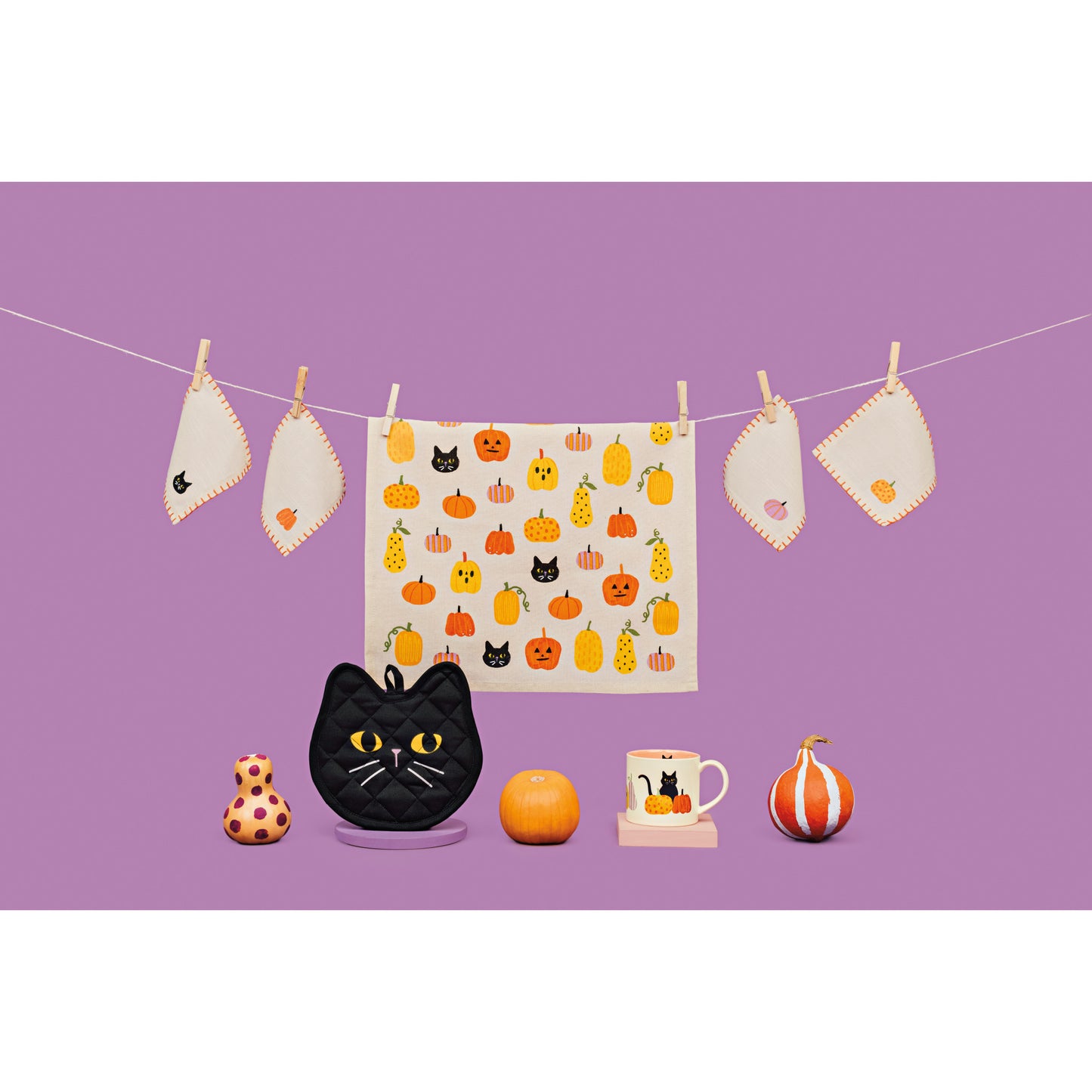 Hallows' Eve Halloween Dishtowel