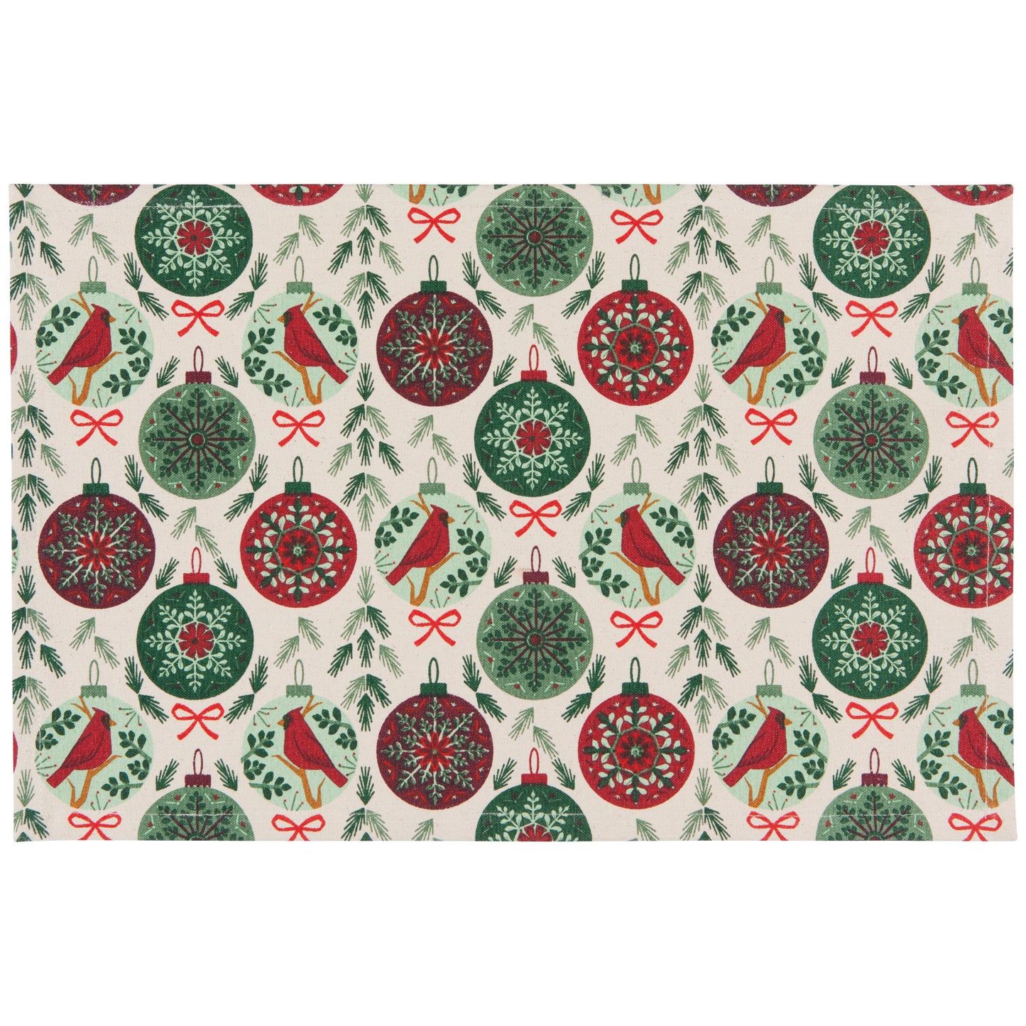 Good Tidings Printed Placemat