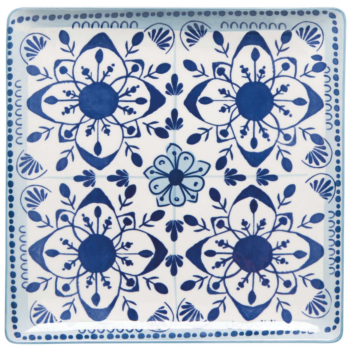 Porto Stamped Plate 10 Inch