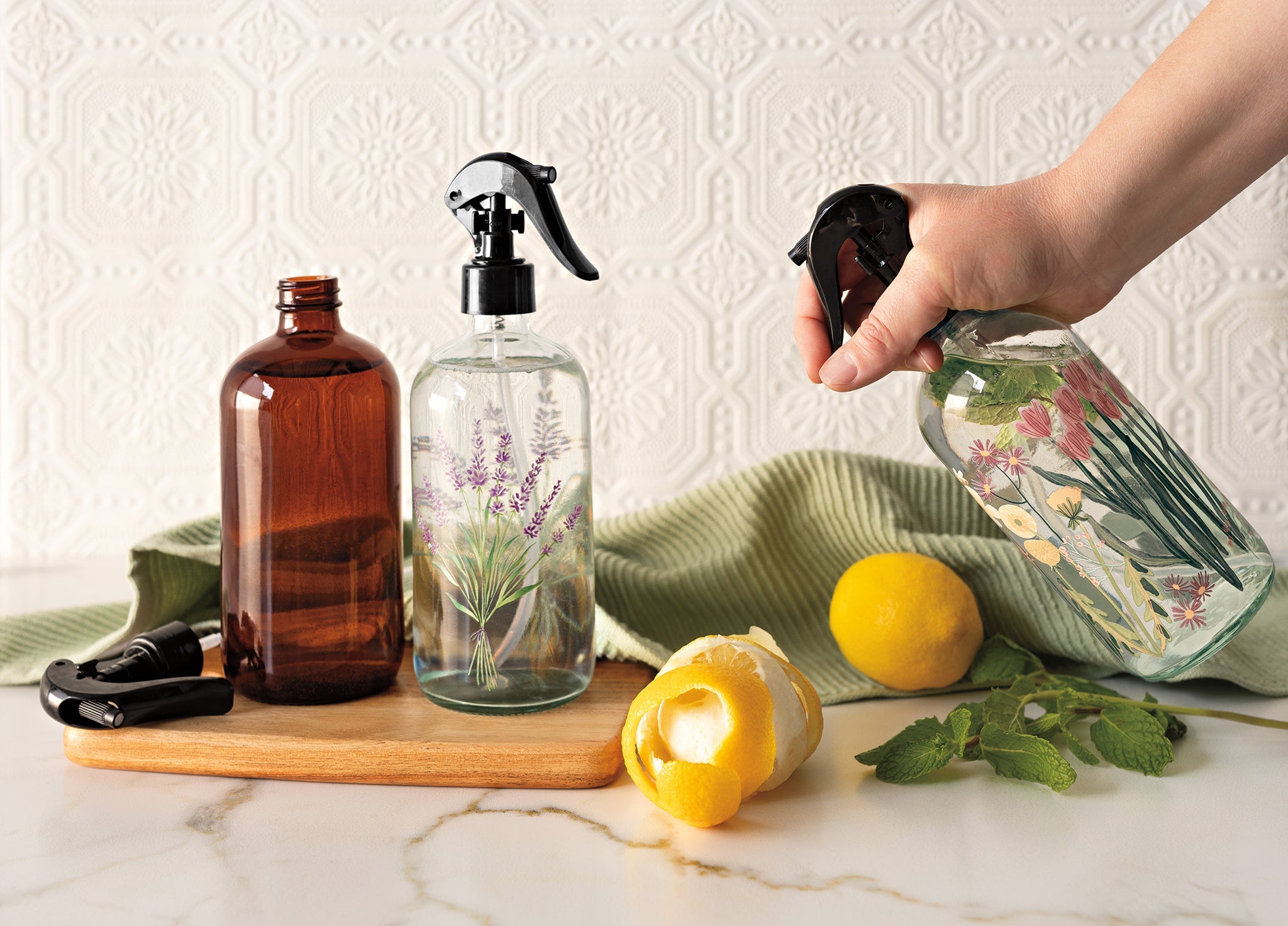 Soap Pumps and Spray Bottles