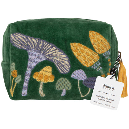 Wildgrove Embroidered Pouch