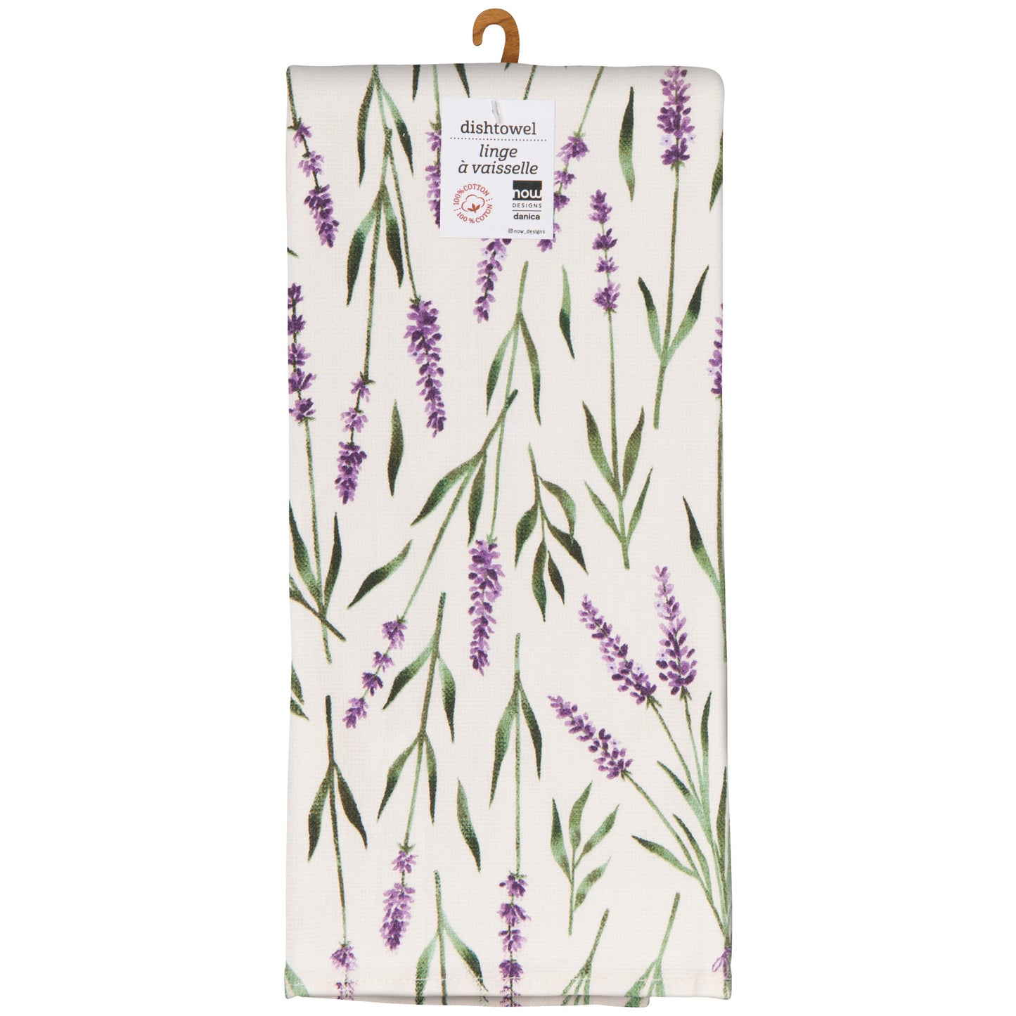 Lavender Terry Dishtowel