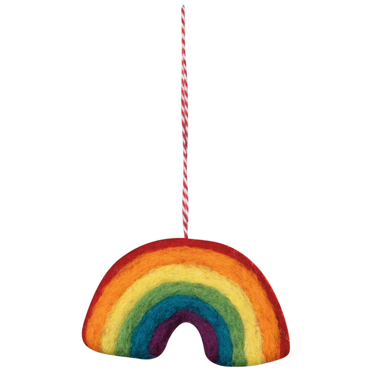 Love is Love Felt Christmas Tree Ornaments - 3 Assorted Styles