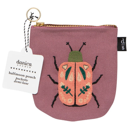 Amulet Halfmoon Zipper Pouch