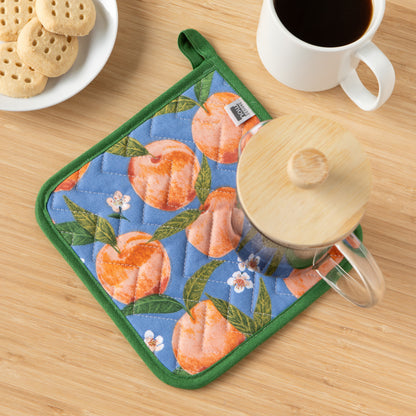 Peaches Potholder