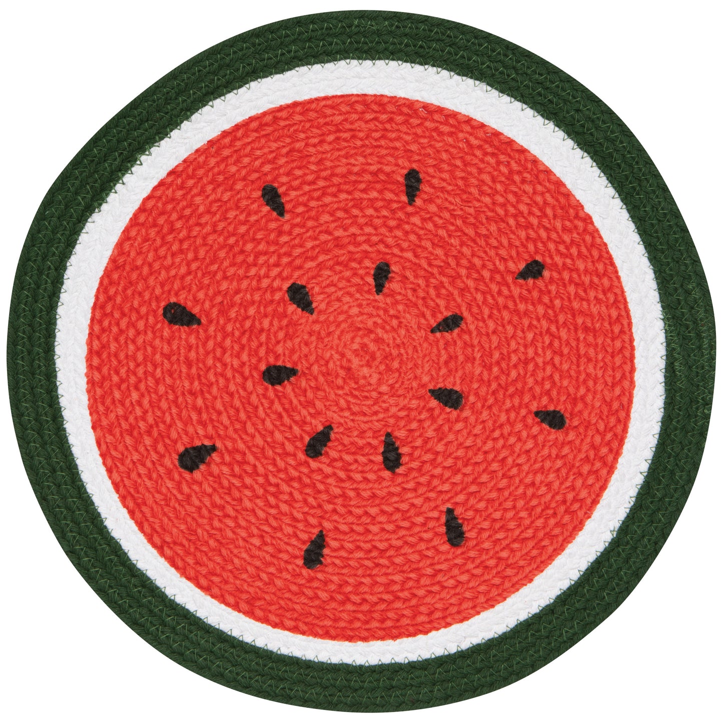 Melon Pop Braided Placemat