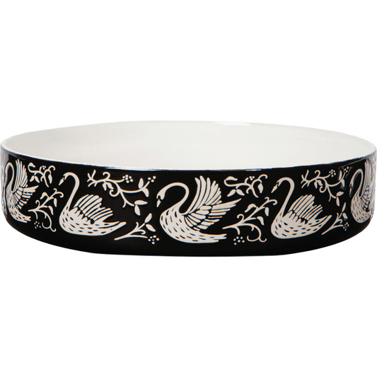 Swan Song Imprint Serving Bowl