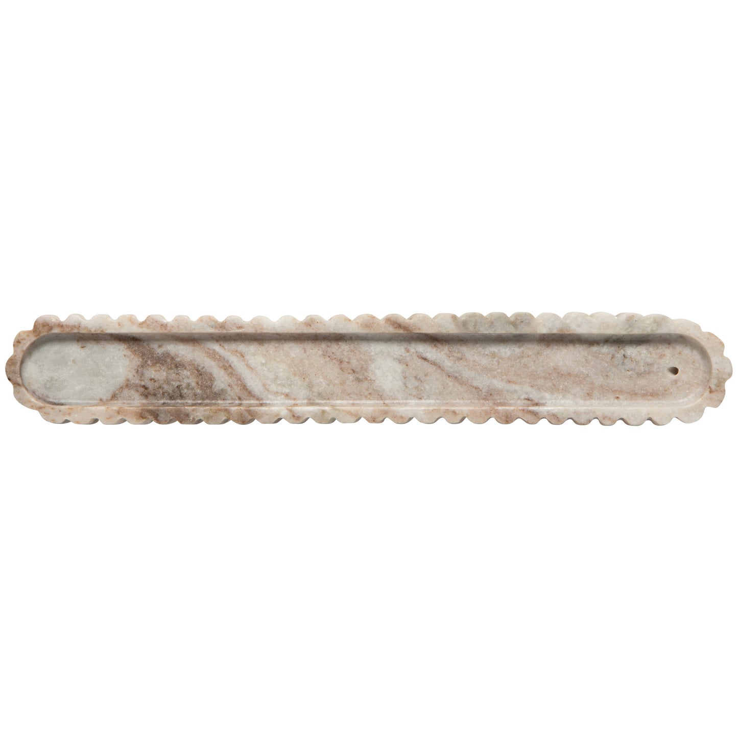 Brown Marble Incense Holder