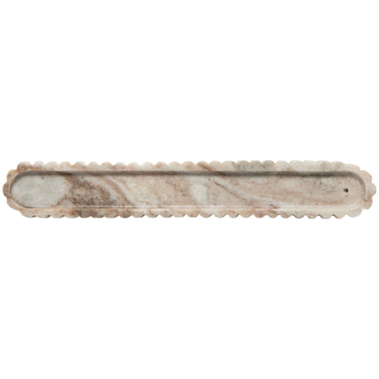 Brown Marble Incense Holder