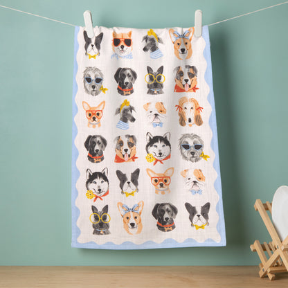 Uptown Dogs Dishtowel