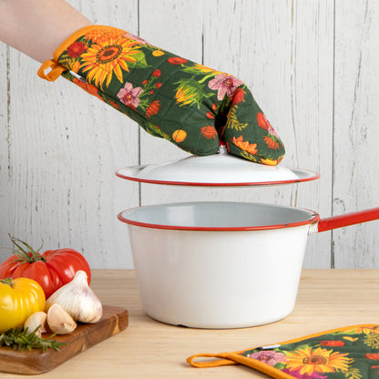 Sunflower Splendor Oven Mitt