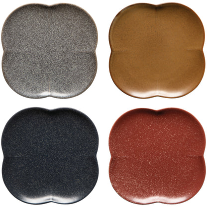 Roselle Plates Set of 4 assorted