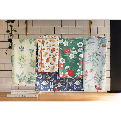 Fresh Herbs Recycled Microfibre Dishtowel