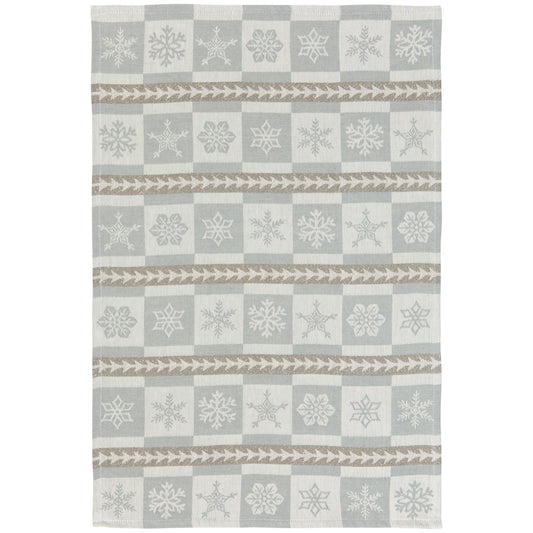 Snowfall Jacquard Christmas Dishtowel