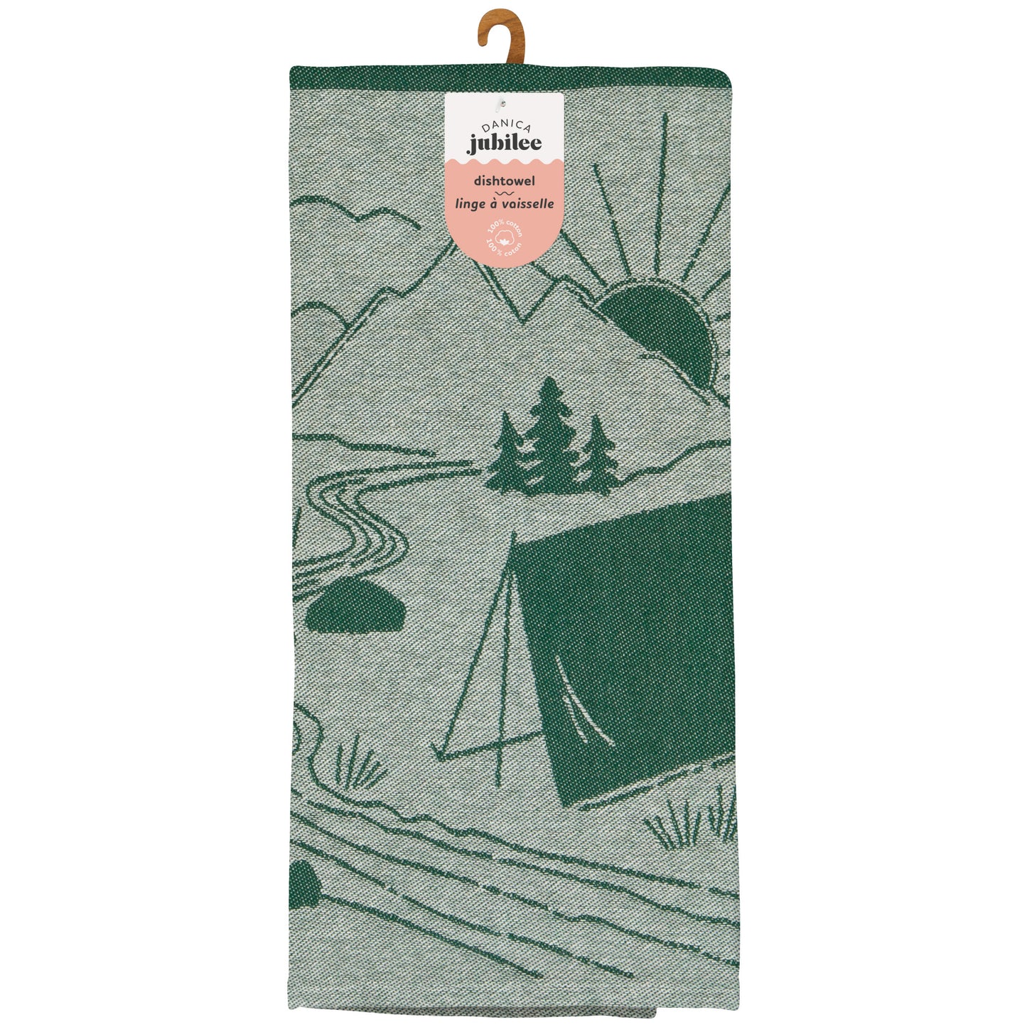 Camp Out Jacquard Dishtowel