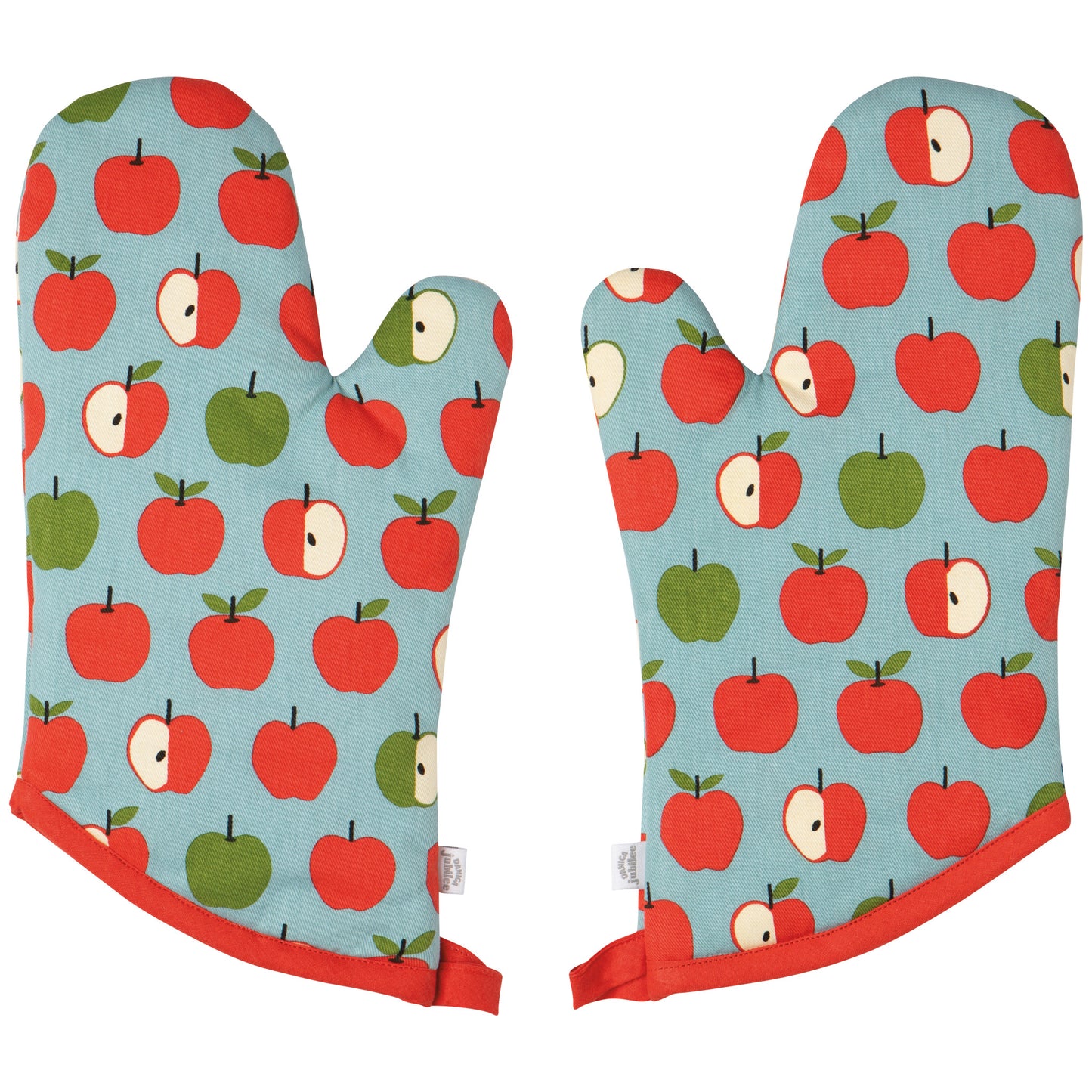 Apple a Day Mitts Set of 2