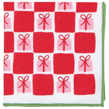 Tiny Traditions Christmas Printed Cocktail Napkins Set of 4 Assorted