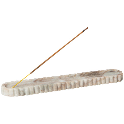 Brown Marble Incense Holder