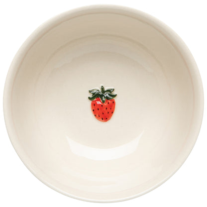 Strawberry Embossed Bowl 4.75 inch