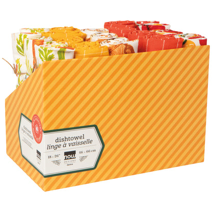 Locally Grown Dishtowel Counter Display - 20 Assorted