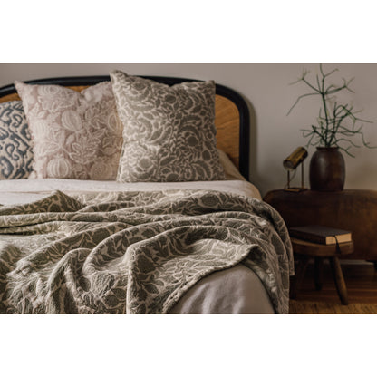Topiary Green Throw