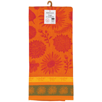Sunflower Splendor Jacquard Dishtowel