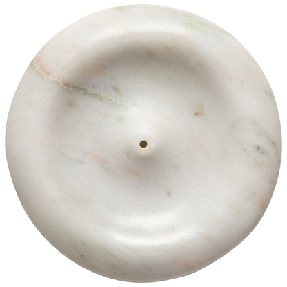 Onyx Marble Round Incense Holder