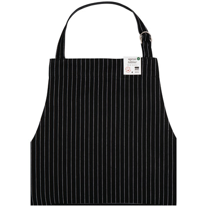 Black Pinstripe Oversized Mighty Apron