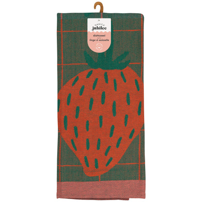 Berry Sweet Jacquard Dishtowel