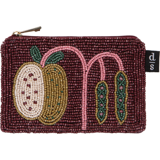 Pome Beaded Pouch