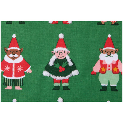 Festive Gnomes Christmas Dishtowel
