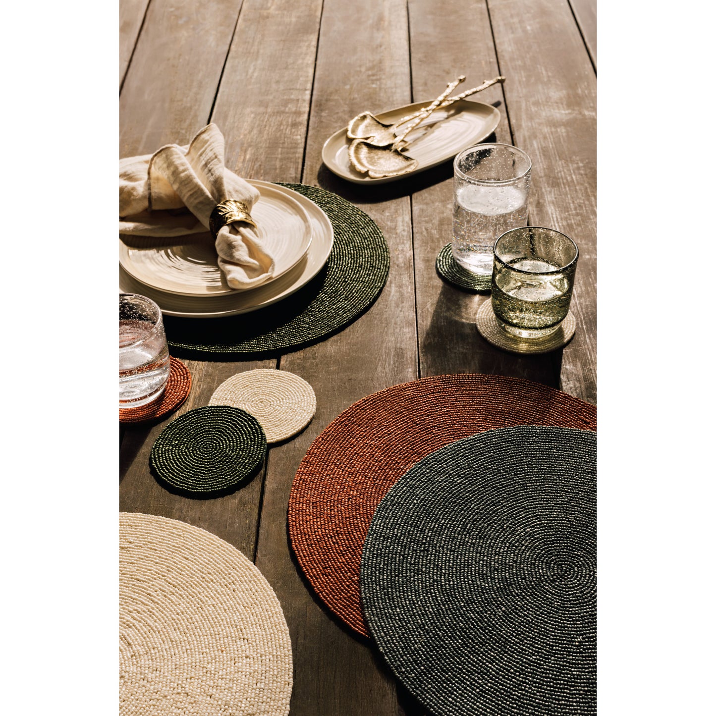 Cedar Beaded Placemat