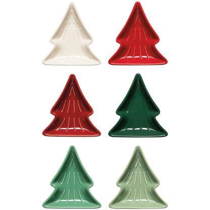 Winter Frost Christmas Pinch Bowls Set of 6