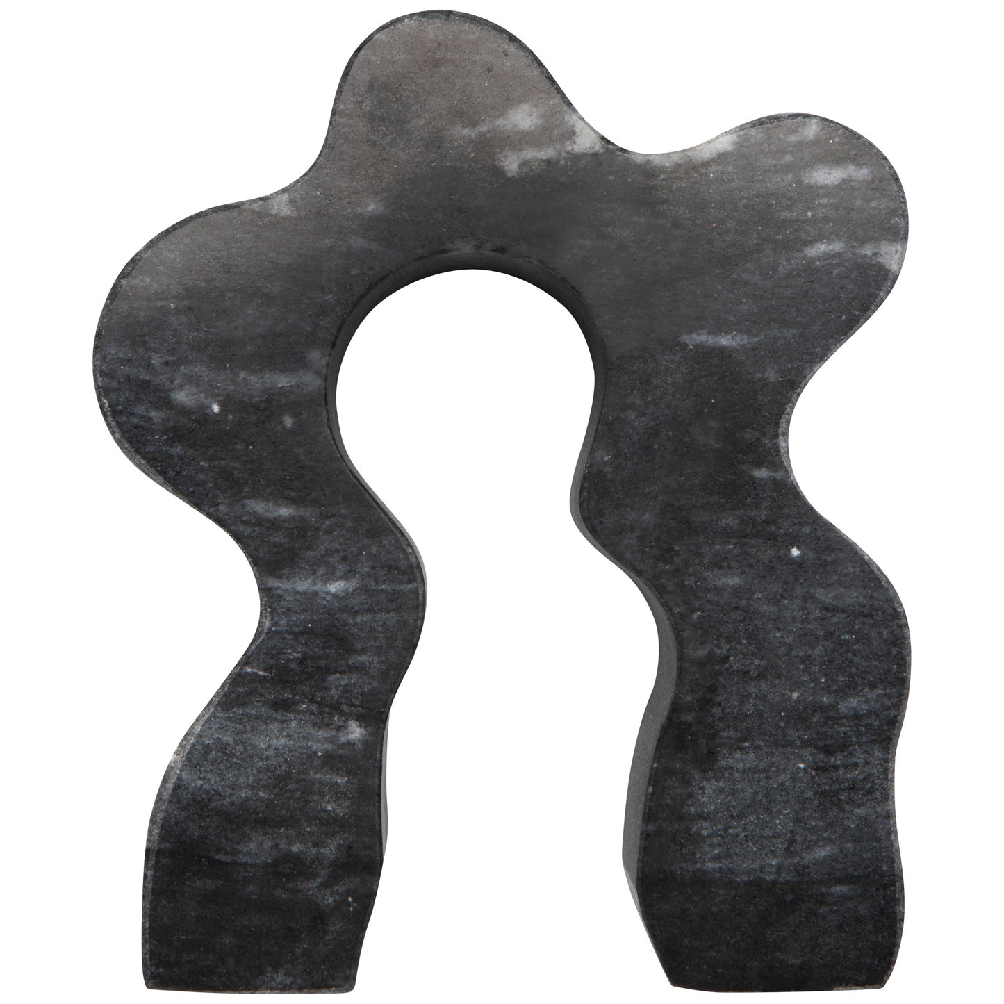 Wave Marble Bookend