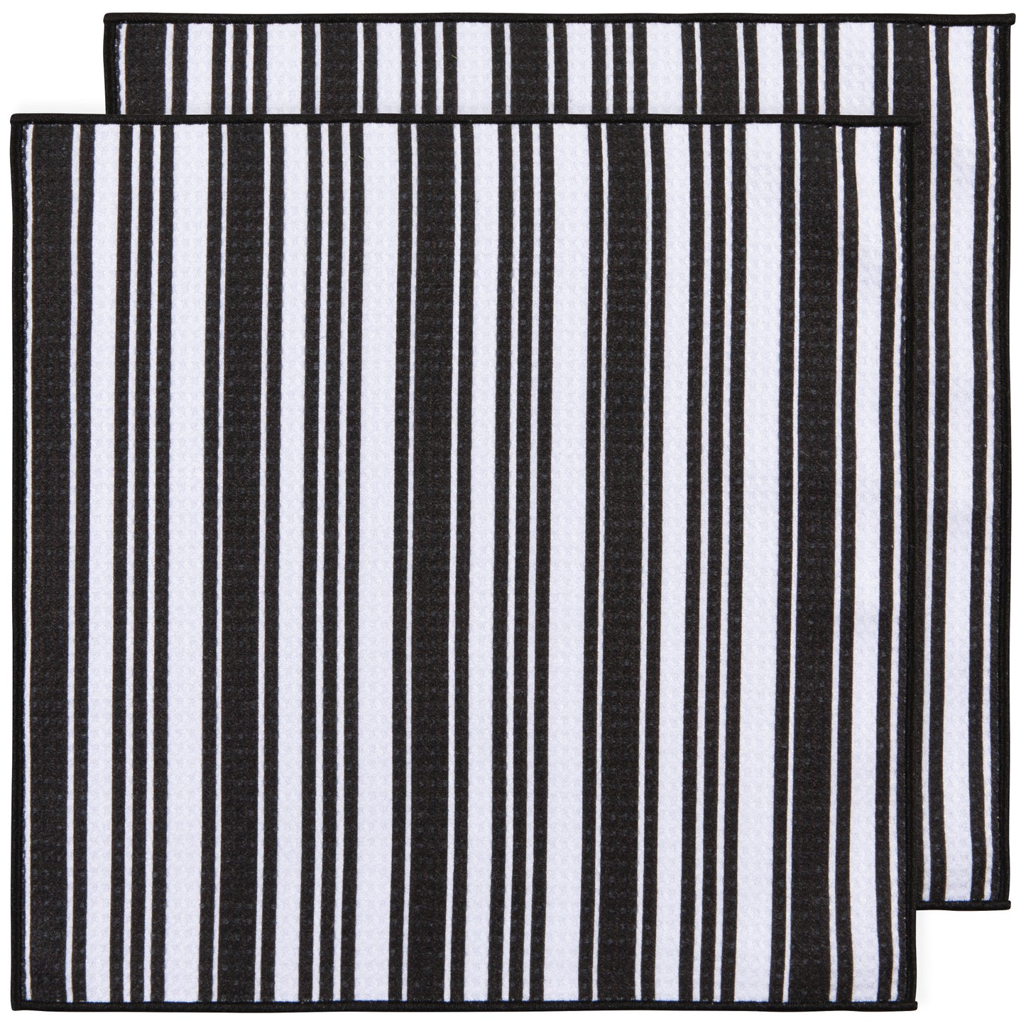 Black Recycled Microfibre Dishcloths Set of 2
