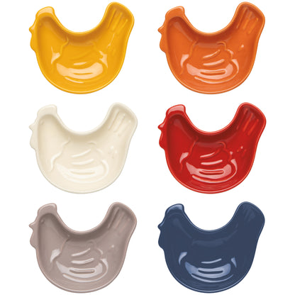 Chickens Pinch Bowls Set of 6