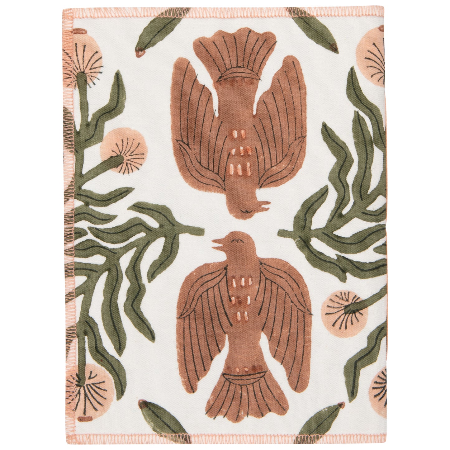Peregrine Block Print Notebooks Set of 2