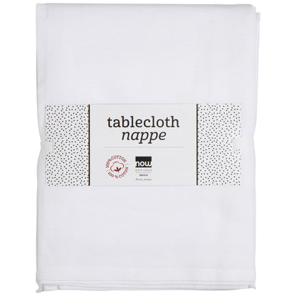 Spectrum Tablecloth White 60 x 90 inch