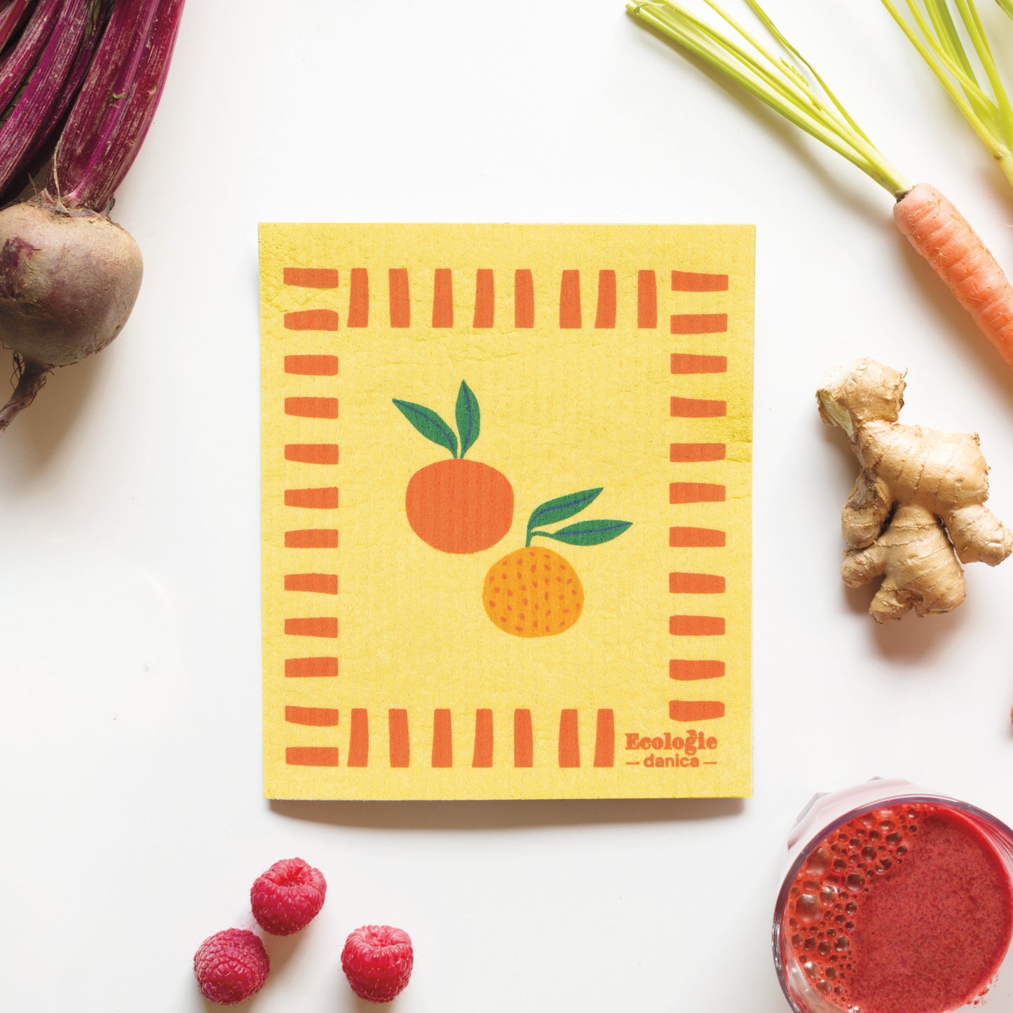 Citrus Burst Swedish Dishcloth