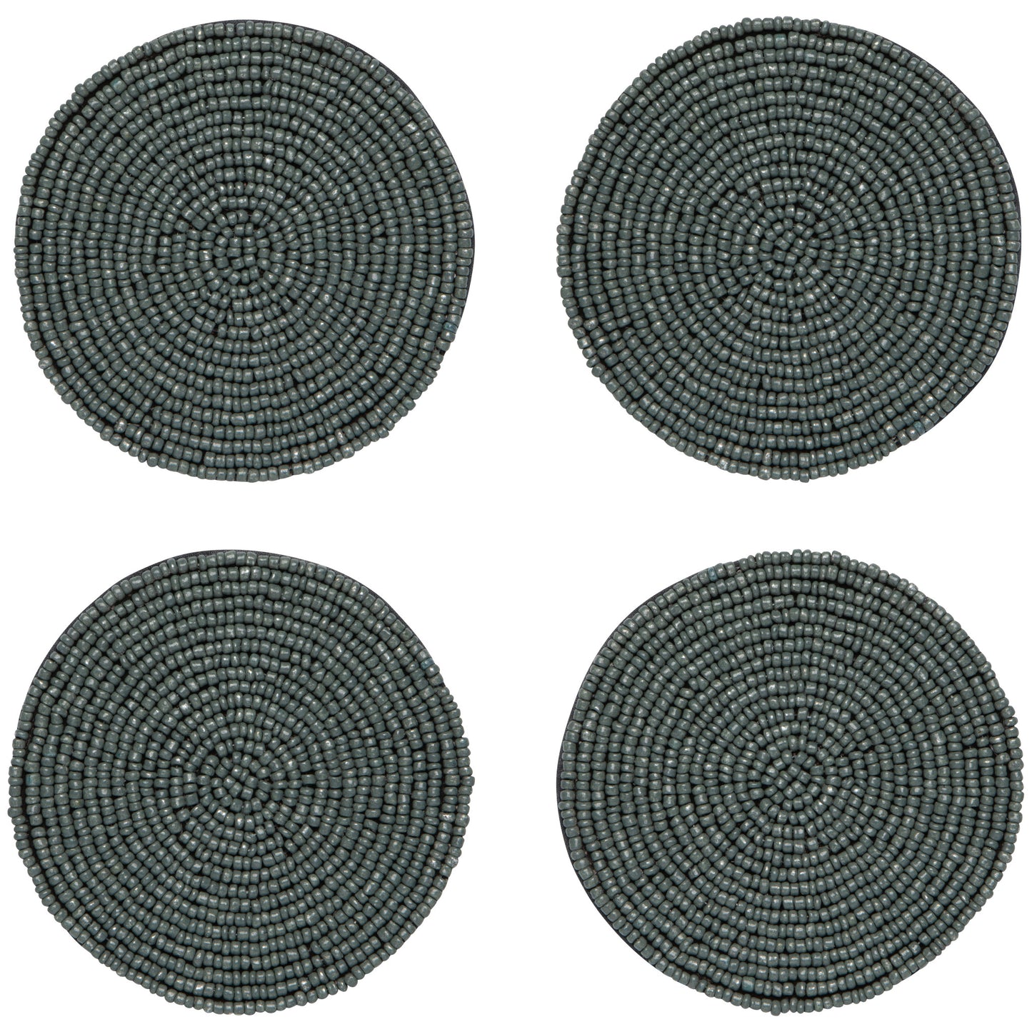 Lagoon Beaded Coasters Set of 4
